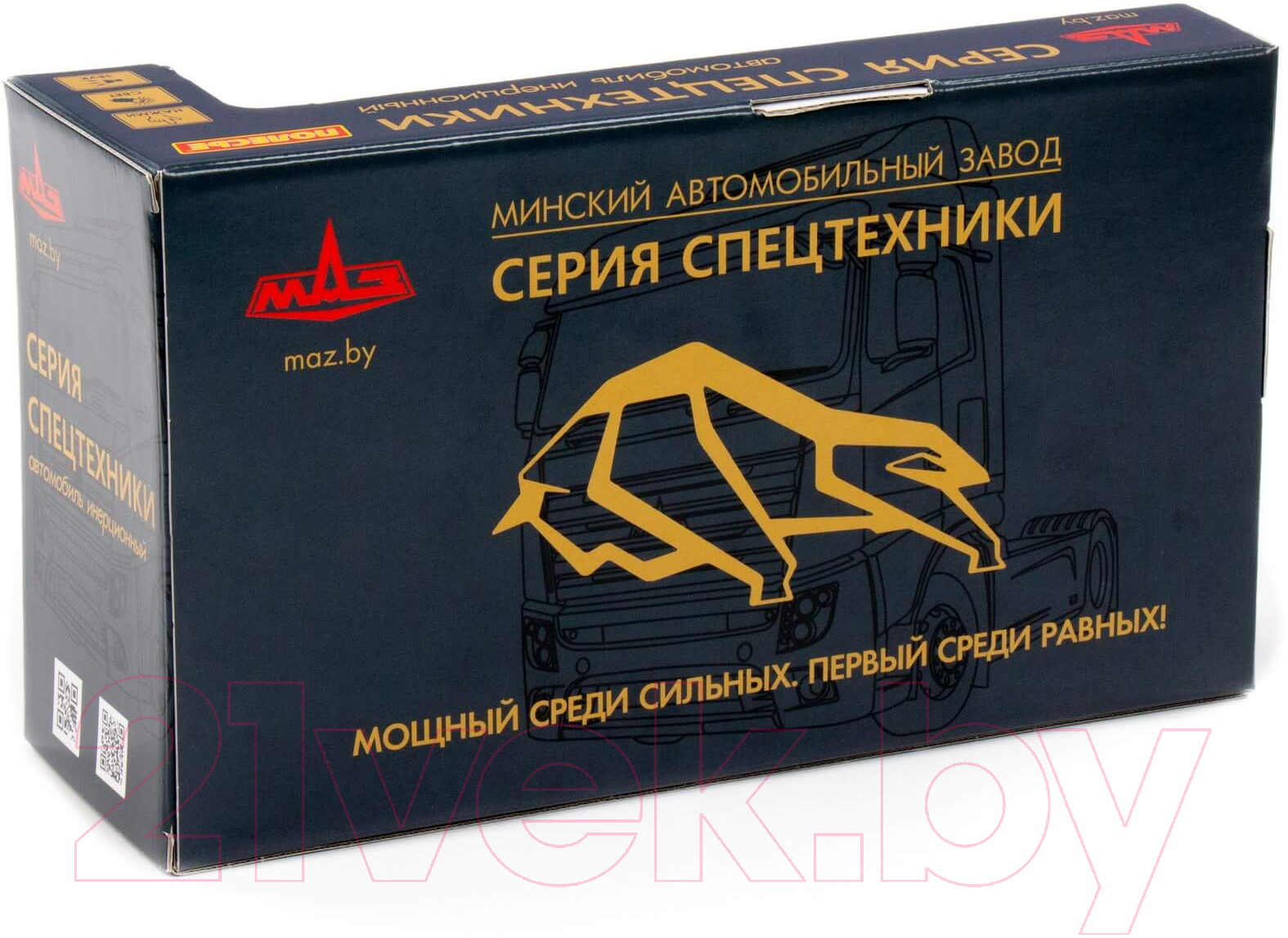 Автомобиль игрушечный Полесье Маз Контейнеровоз / 94032 — фото 6