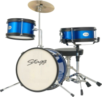 Ударная установка Stagg TIM JR 3/12B BL - 