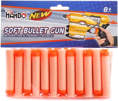 Изображение товара Боеприпасы для оружия игрушечного Наша игрушка Мягкие пули с присосками / 118A-11