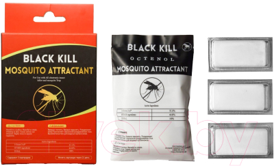 Приманка для уничтожителя насекомых Black Kill Octenol (3шт)