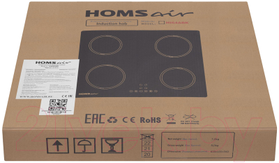 Индукционная варочная панель HOMSair HI64ABK