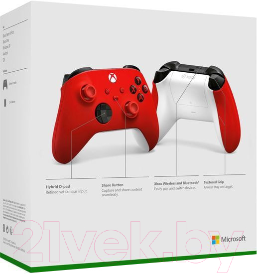 Геймпад Microsoft Xbox Pulse Red