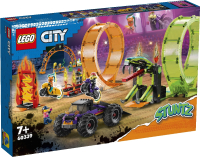 Конструктор Lego City Трюковая арена Двойная петля / 60339 - 