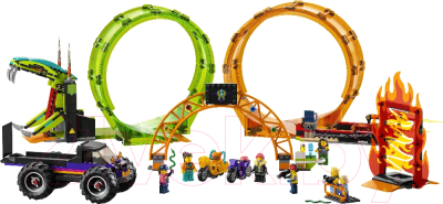 Конструктор Lego City Трюковая арена Двойная петля / 60339