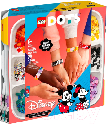 Конструктор Lego Dots Большой набор браслетов Микки и его друзья / 41947_1