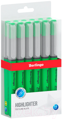 Текстовыделитель Berlingo Textline HL470 / T4516 (зеленый)
