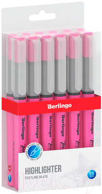 Текстовыделитель Berlingo Textline HL470 / T4519 (розовый)