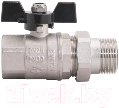 Изображение товара Шаровой кран Gappo ВР-HР 3/4x3/4 / G219.05 (ручка-бабочка)