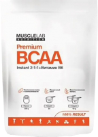 Аминокислоты BCAA Musclelab Nutrition + Витамин В6 (черная смородина) - 