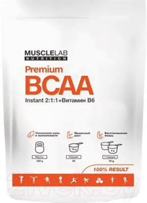Аминокислоты BCAA Musclelab Nutrition + Витамин В6 (черная смородина)
