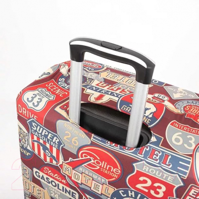 Чехол для чемодана Grott 210-LCS459-M-DCL (Light Color)