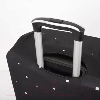 Чехол для чемодана Grott 210-LCS539-M-DCL (черный)