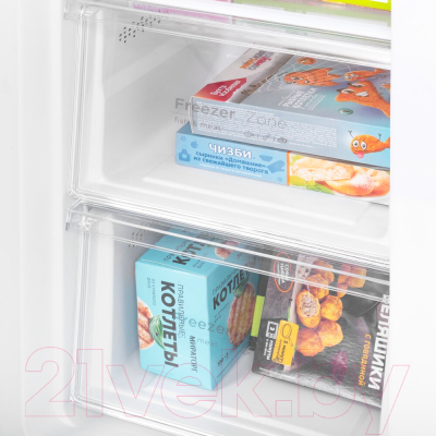Холодильник с морозильником Maunfeld MFF177NFBE