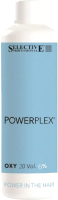 Эмульсия для окисления краски Selective Professional Powerplex 6% 20vol / 70642 (1л) - 