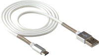 Кабель Walker C720 USB - Type-C (белый) - 
