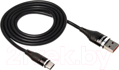 Кабель Walker C735 USB - Type-C (2м, черный)