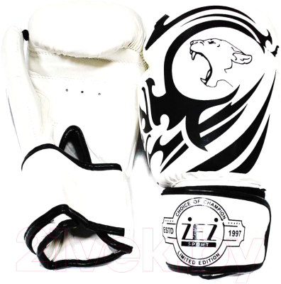 Боксерские перчатки ZEZ Sport Tiger-12-OZ