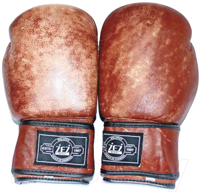 Боксерские перчатки ZEZ Sport Vintage-10-OZ