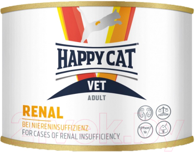 Изображение товара Влажный ветеринарный корм для кошек Happy Cat Vet Diet Renal Adult / 70707 (200г)