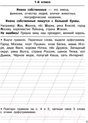 Изображение товара Учебное пособие АСТ Быстро выучим правила русского языка. 1-4-й классы (Узорова О.В., Нефедова Е.А.)