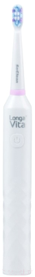Электрическая зубная щетка Longa Vita PT4R (белый, 4 насадки)