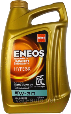 Моторное масло Eneos Hyper-R 5W30 / EU0032301N (4л)