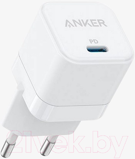 Адаптер питания сетевой Anker PowerPort III Cube A2149 / ANK-A2149G21-WT