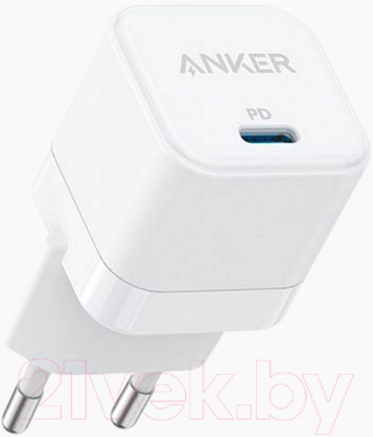 Адаптер питания сетевой Anker PowerPort III Cube A2149 / ANK-A2149G21-WT (белый)