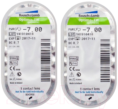 Комплект контактных линз OPTIMA Sph-4.00 R8.4 (4шт)