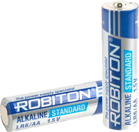 

Комплект батареек Robiton, Standard LR6 BL2 / БЛ12290