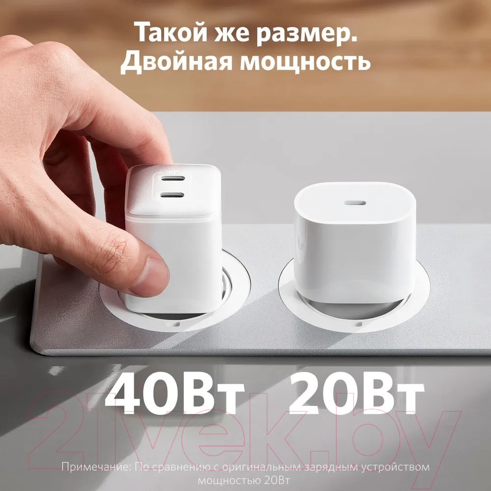 Адаптер питания сетевой Anker Nano Pro A2038 / ANK-A2038G21-WT