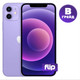 Смартфон восстановленный Apple iPhone 12 64GB Flip Грейд B (фиолетовый) - 