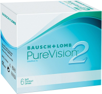 Комплект контактных линз PureVision 2 Sph-12.0 R8.6 (6шт) - 
