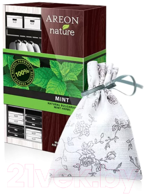 Ароматическое саше Areon Nature Bag Premium Mint / ANB02