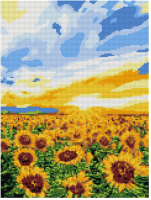 

Набор алмазной вышивки Lori, Солнечное поле / Ам-056