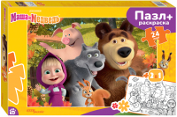 Развивающая игра Step Puzzle Маша и Медведь / 66003 - 