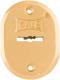 Накладка под сувальдный ключ Kale Kilit 511 (золото) - 