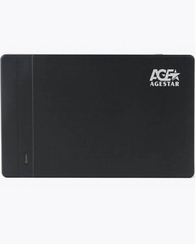 Бокс для жесткого диска AgeStar 31UB2P3C (черный) — фото 2