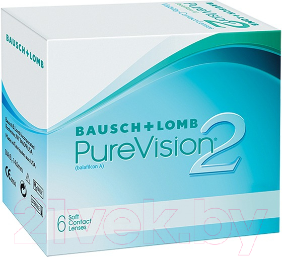 Комплект контактных линз PureVision 2 Sph-11.5 R8.6 (6шт)