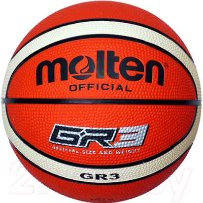 Баскетбольный мяч Molten BGR3-OI (размер 3)