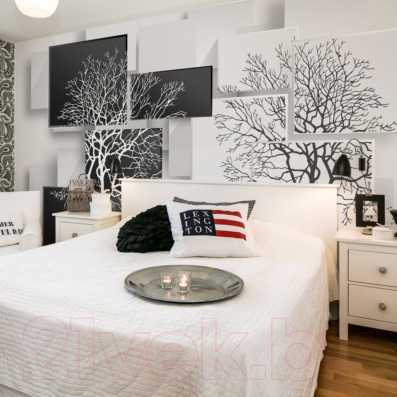 Фотообои листовые Citydecor Дерево 3D Инь-янь (500x254) — фото 6