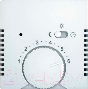 Лицевая панель для терморегулятора ABB Basic 55 1710-0-3867 (белый)