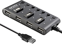 USB-хаб Ginzzu GR-487UB - 