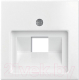 Лицевая панель для розетки ABB Basic 55 1753-0-0096 (белый) - 