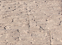 Декоративный камень гипсовый Polinka Сланец саянский угловой элемент У0102 (бежевый) - 