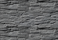Декоративный камень гипсовый Polinka Сланец саянский угловой элемент У0106 (серый) - 