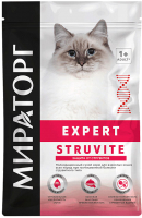 Сухой корм для кошек Winner Мираторг Expert Struvite / 1010024049 (400г) - 