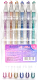 Набор гелевых ручек CrowN Hi-Jell Metallic / HJR-500GSM/6 (6цв) - 