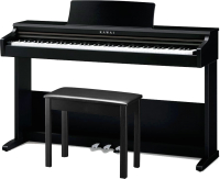 Цифровое фортепиано Kawai KDP75 Embossed Black (с банкеткой) - 