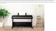 Миниатюра изображения товара Цифровое фортепиано Kawai KDP75 Embossed Black (с банкеткой)